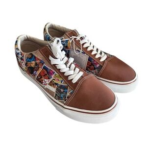 Disney 100 Scrapbook Old Skool Vans size 7.5M / 9W